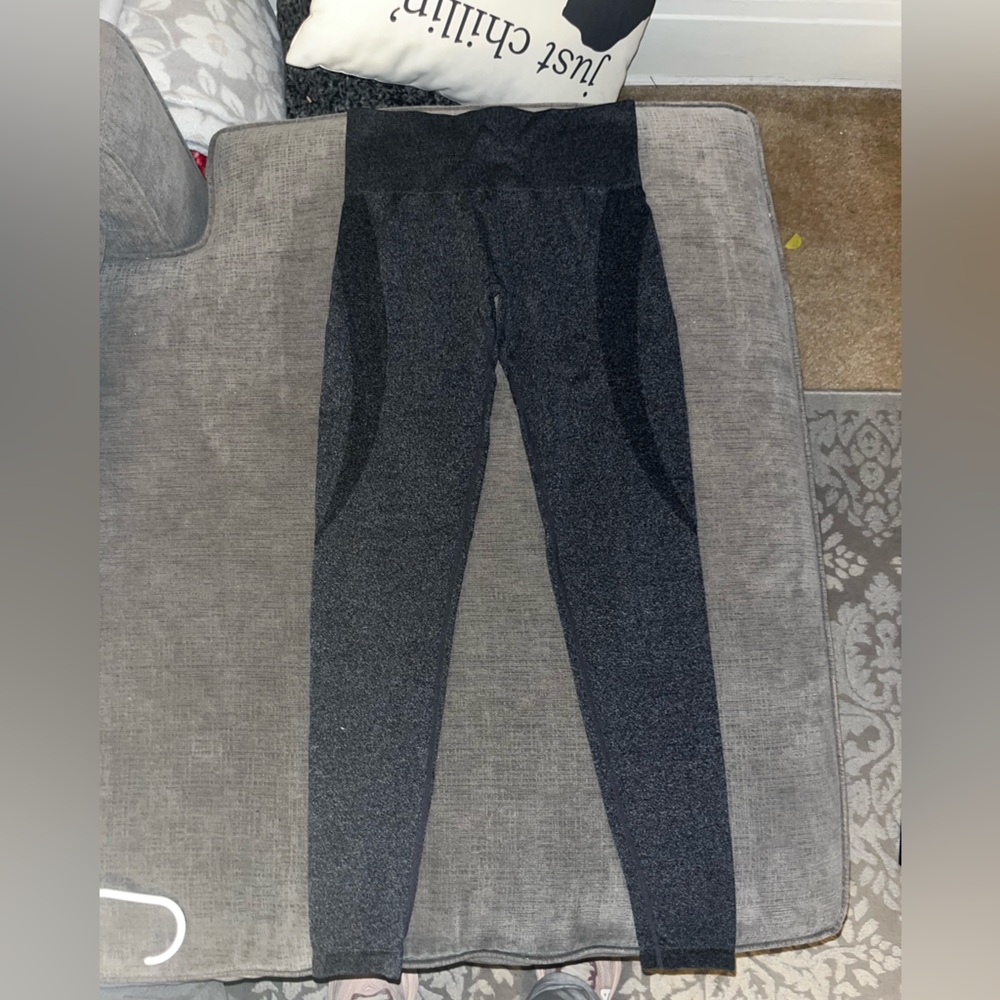 Black and Gray Leggings